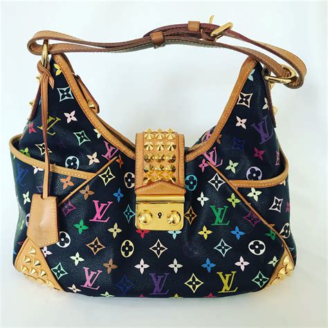 lv multi color bag|louis vuitton multicolor monogram bag.